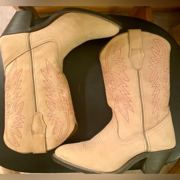 Leather Cowboy Boots - Picture 4 of 5